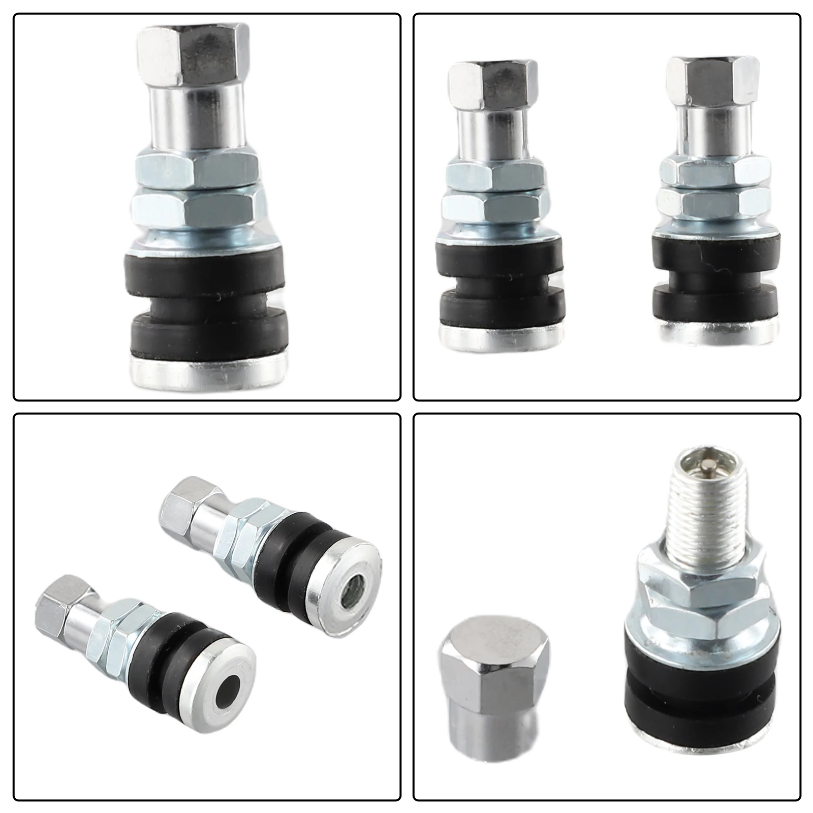 Metal Silver Car Tubeless Vacuum Tire Car Tubeless Tire Valve Short Stems Vacuum Tire Valve Stems High Quality
Metal Silver Car Tubeless Vacuum Tire Car Tubeless Tire Valve Short Stems Vacuum Tire Valve Stems High Quality
