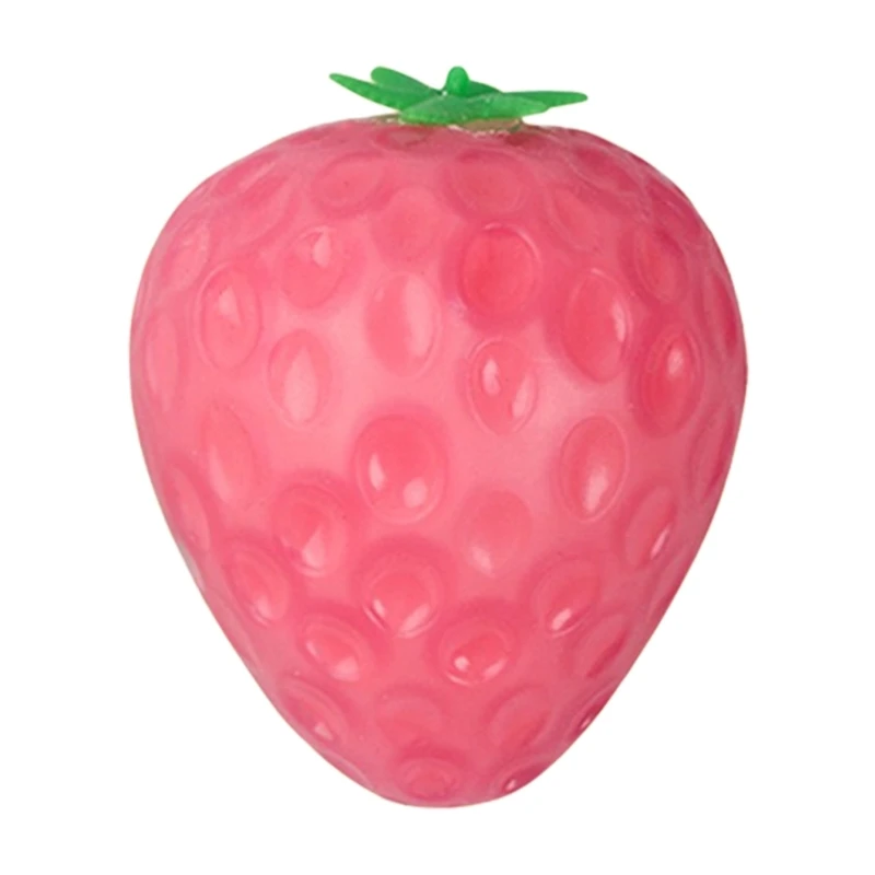 Strawberry Stress Toy for Kids and Adults Soft TPR Sensory Ball Big Fruit Toy Anxiety Release Calming Tool
Strawberry Stress Toy for Kids and Adults Soft TPR Sensory Ball Big Fruit Toy Anxiety Release Calming Tool