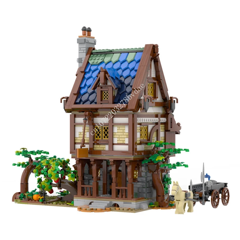 2283PCS Customized MOC Castle Model Medieval Tavern Building Blocks Technology Bricks DIY Creative Assembly Kids Toys Gifts
2283PCS Customized MOC Castle Model Medieval Tavern Building Blocks Technology Bricks DIY Creative Assembly Kids Toys Gifts