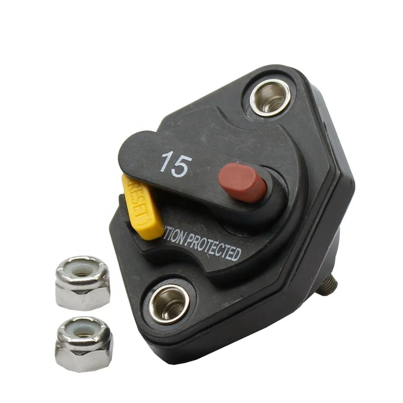 10A 15A 20A 12V 32V Car Audio Amplifier Circuit Breaker Fuse Holder Fuse Adapter with Manual Reset Button
10A 15A 20A 12V 32V Car Audio Amplifier Circuit Breaker Fuse Holder Fuse Adapter with Manual Reset Button