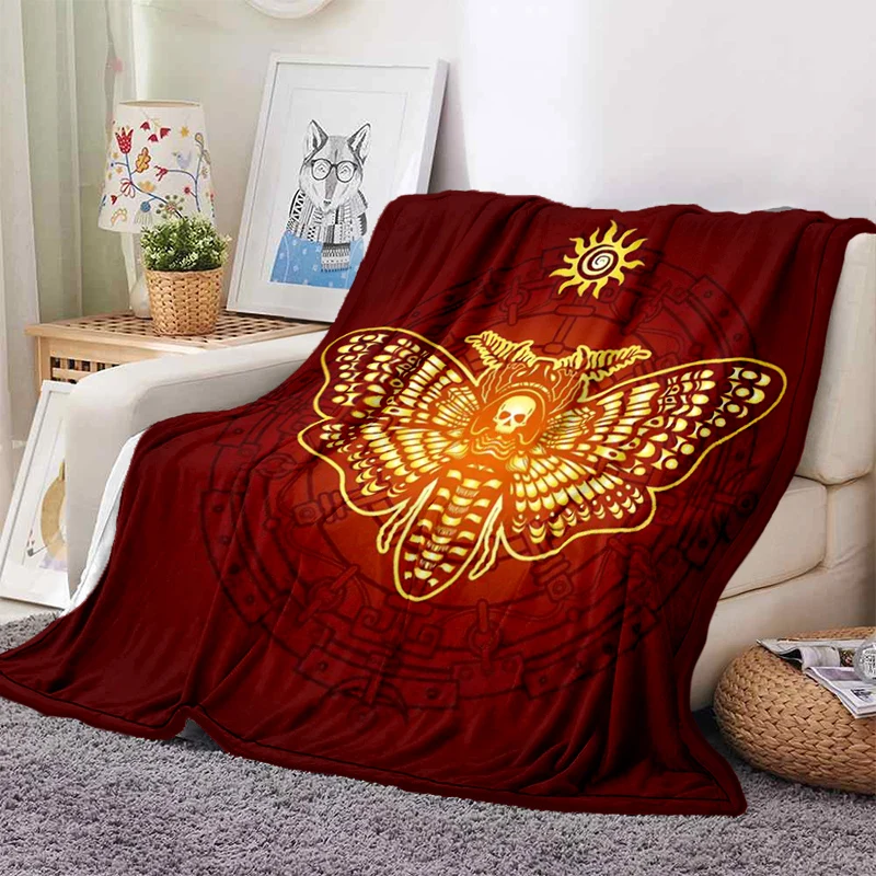 Death Moth Soft Throw Blanket Flannel All Season Light Weight Living Room/Bedroom Warm Blanket
Death Moth Soft Throw Blanket Flannel All Season Light Weight Living Room/Bedroom Warm Blanket