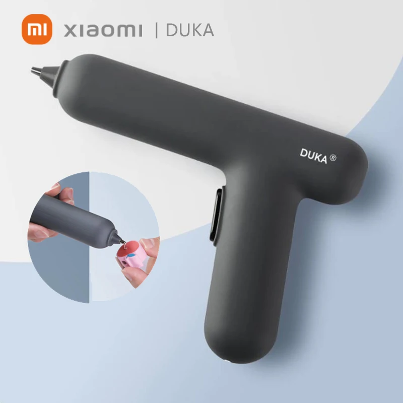 Электрический термоклеевой пистолет Xiaomi DUKA, беспроводной мини-клеевой инструмент для термического ремонта, домашний портативный Перезаря...
Электрический термоклеевой пистолет Xiaomi DUKA, беспроводной мини-клеевой инструмент для термического ремонта, домашний портативный Перезаря...
