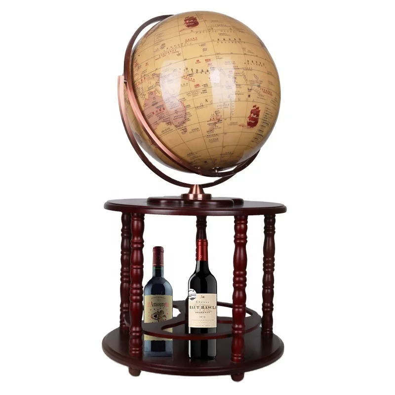 Vintage Antique Rotating Geography Globe With Wooden Stand Decorative Globe For Wine Cabinet
Vintage Antique Rotating Geography Globe With Wooden Stand Decorative Globe For Wine Cabinet