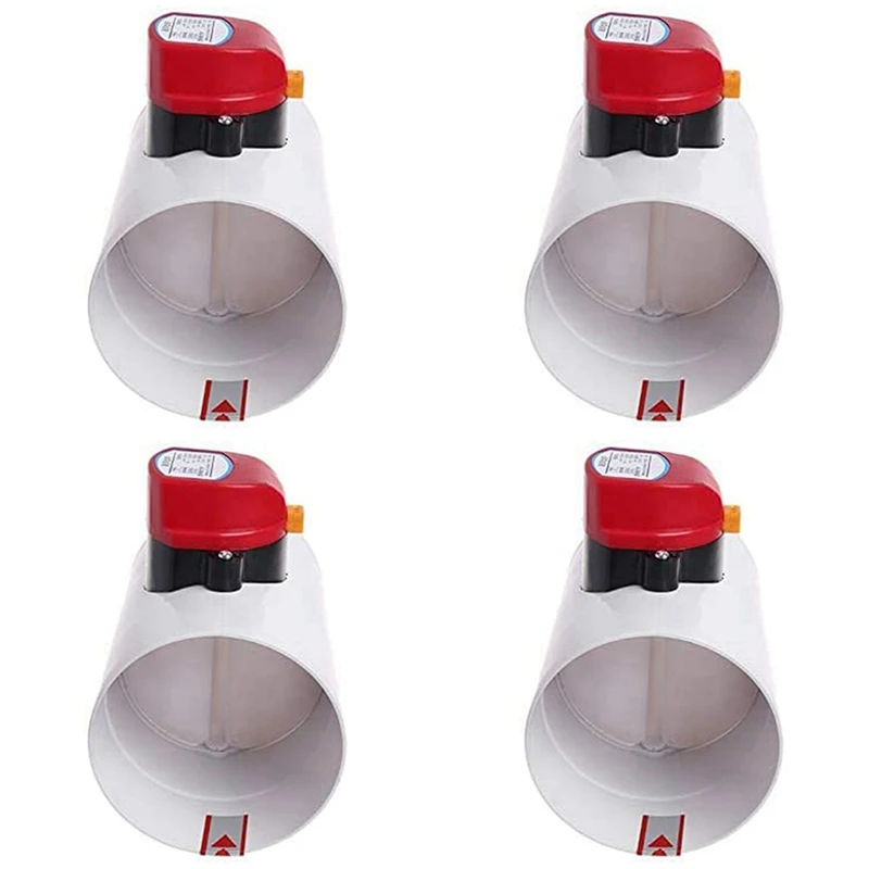 NEW-4X HVAC 160Mm Air Damper Valve Electric Motorized Check Valve For 6 Inch Ventilation Solenoid Valve With Actuator 220V
NEW-4X HVAC 160Mm Air Damper Valve Electric Motorized Check Valve For 6 Inch Ventilation Solenoid Valve With Actuator 220V