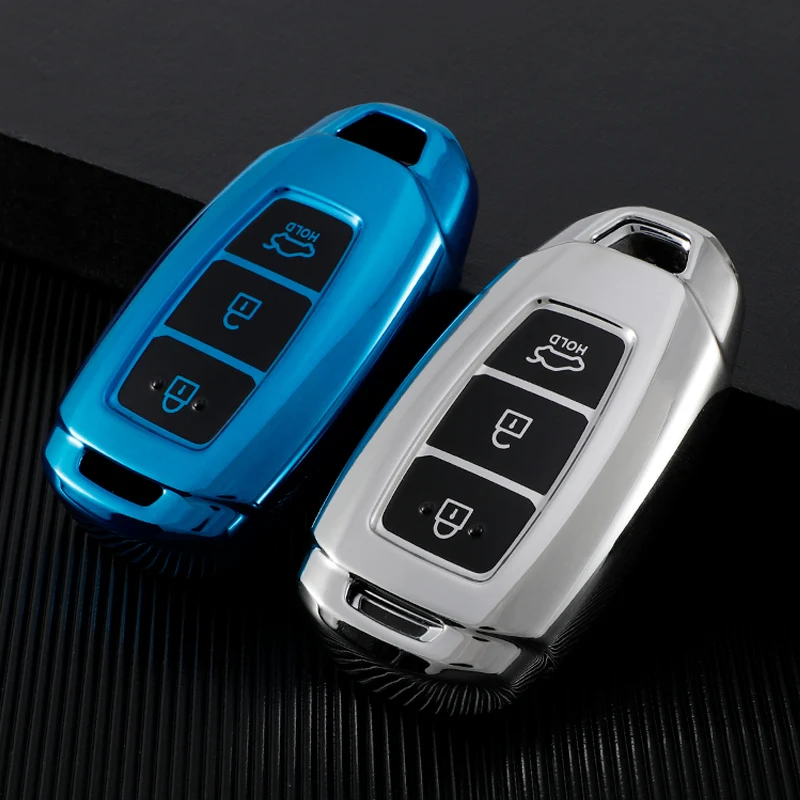 TPU Car Key Case Cover For Hyundai I30 Ix25 Ix35 Kona Encino Verna Santa Fe Solaris Azera Accent TM Palisade Key Fob Shell
TPU Car Key Case Cover For Hyundai I30 Ix25 Ix35 Kona Encino Verna Santa Fe Solaris Azera Accent TM Palisade Key Fob Shell