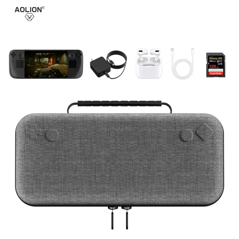 Storage Bag EVA Carrying Case for Steam Deck Game Console Portable Handheld Waterproof Protect Handbag for Nintendo Switch
Storage Bag EVA Carrying Case for Steam Deck Game Console Portable Handheld Waterproof Protect Handbag for Nintendo Switch