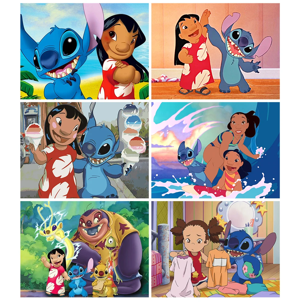 Алмазная вышивка Disney, мозаика из мультфильмов, Лило и животное, 5D «сделай сам», круглая Вышивка крестиком, фреска, украшение для дома
Алмазная вышивка Disney, мозаика из мультфильмов, Лило и животное, 5D «сделай сам», круглая Вышивка крестиком, фреска, украшение для дома