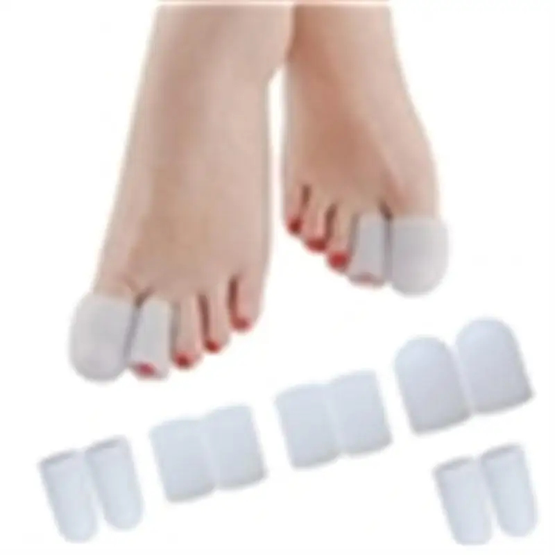 5 Pairs Silicone Toe Sleeve Gel Toe Cover Protector Soft Forefoot Pads Silicone Gel Toe Finger Cover for Corn Pain Relief
5 Pairs Silicone Toe Sleeve Gel Toe Cover Protector Soft Forefoot Pads Silicone Gel Toe Finger Cover for Corn Pain Relief