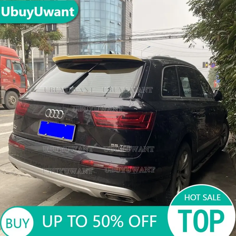 For Audi Q7 2016 2017 2018 2019-2021 High Quality Carbon Fiber Material Rear Spoiler Wing Trunk Lid Cover Car Styling
For Audi Q7 2016 2017 2018 2019-2021 High Quality Carbon Fiber Material Rear Spoiler Wing Trunk Lid Cover Car Styling