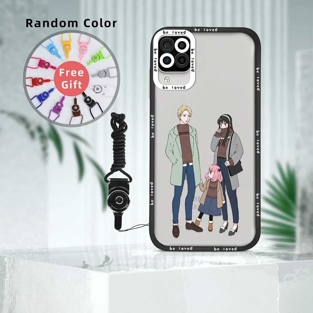 Anime SPY×FAMILY Clear Phone Case for Samsung A12 A32 4G A71 A21S A52 A52S A53 5G A72 S22 Plus S22Ultra Shockproof Back Cover
Anime SPY×FAMILY Clear Phone Case for Samsung A12 A32 4G A71 A21S A52 A52S A53 5G A72 S22 Plus S22Ultra Shockproof Back Cover