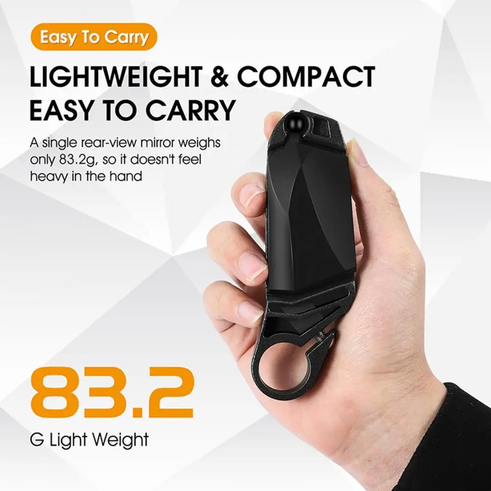 Convenient to Carry Space-saving Reliable Bike Rear View Mirror for Folding Bike
Convenient to Carry Space-saving Reliable Bike Rear View Mirror for Folding Bike