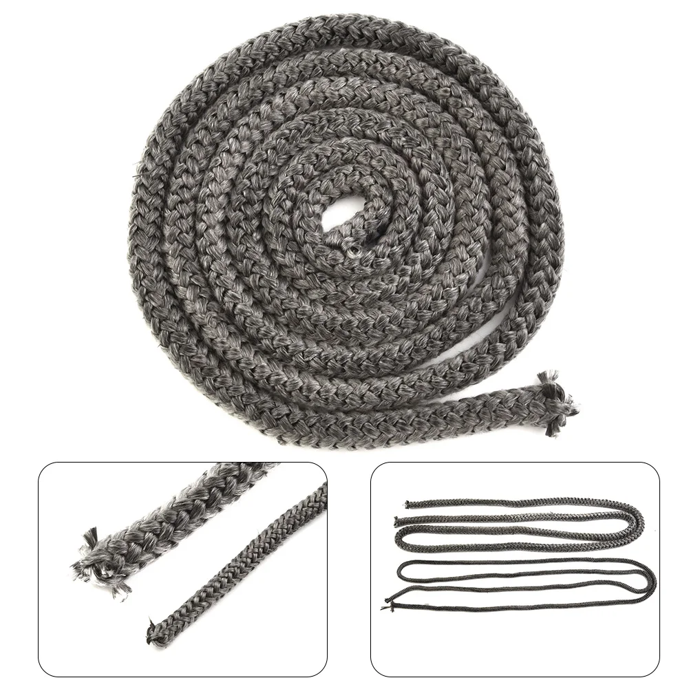 10 12mm Fiberglass Rope Seal Black Stove / Fire Rope 2m Length Wood Burning Stove Log Burner Door Seal For Fireplaces Boiler
10 12mm Fiberglass Rope Seal Black Stove / Fire Rope 2m Length Wood Burning Stove Log Burner Door Seal For Fireplaces Boiler
