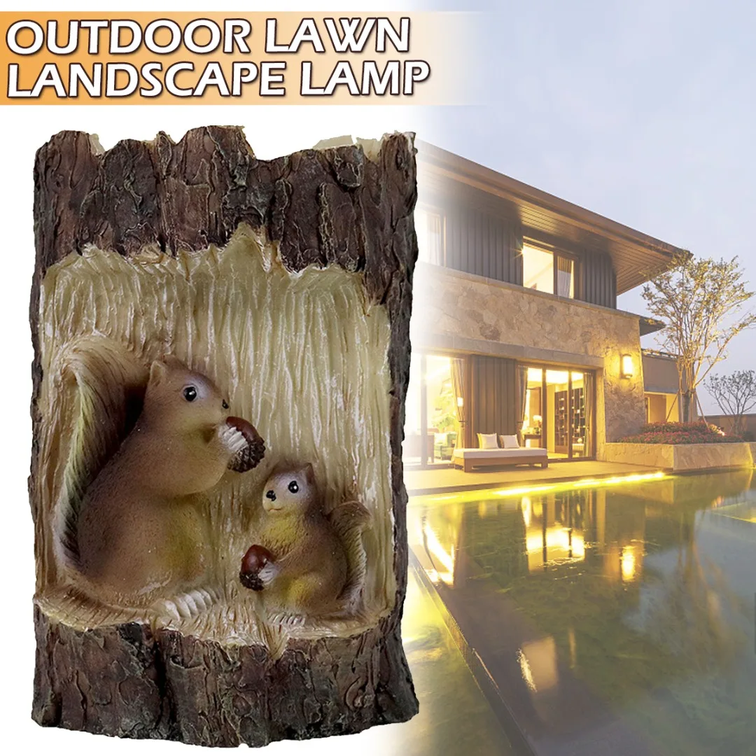 1Pc Solar Squirrel Figurine Lights Warm Animal Statues Figurine Light Home Waterproof Outdoor Lighting Garden Yard Lawn Decor
1Pc Solar Squirrel Figurine Lights Warm Animal Statues Figurine Light Home Waterproof Outdoor Lighting Garden Yard Lawn Decor