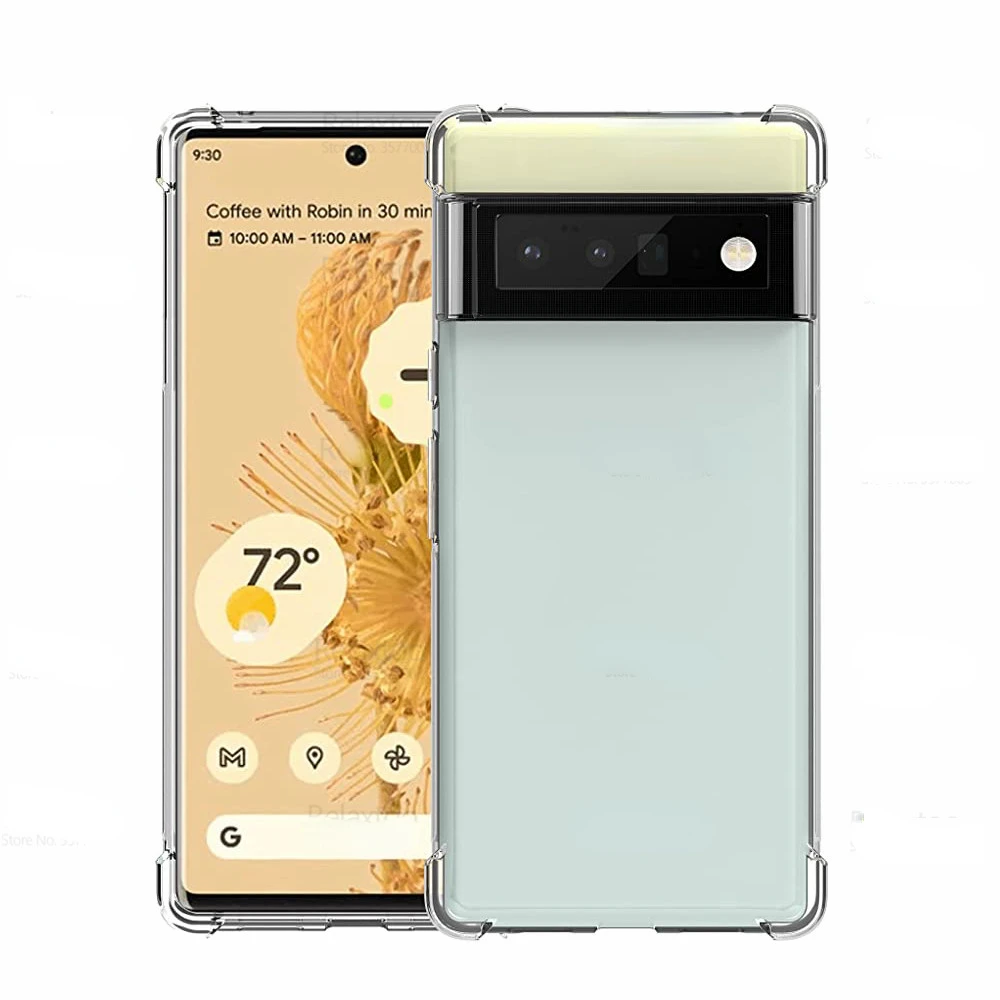 TPU Transparent Case For Google Pixel 6 Pro Pixel6 6Pro Pixel6Pro Bumper Anti-fall Protective Clear Phone Cover Coque Funda
TPU Transparent Case For Google Pixel 6 Pro Pixel6 6Pro Pixel6Pro Bumper Anti-fall Protective Clear Phone Cover Coque Funda
