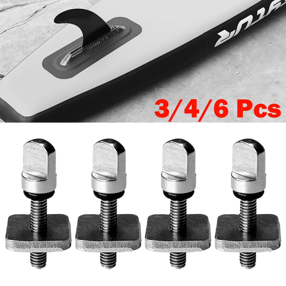 3/4/6pc Stainless Steel Surfboard Tail Fin Screw For Stand Up Paddle Board M4 Hand-screw Screws Fix Tail Fin Surfboard Accessory
3/4/6pc Stainless Steel Surfboard Tail Fin Screw For Stand Up Paddle Board M4 Hand-screw Screws Fix Tail Fin Surfboard Accessory