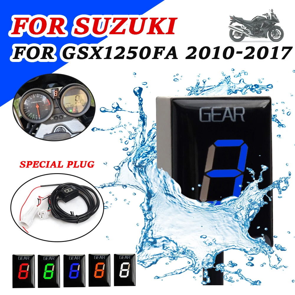 

Motorcycle Accessories Gear Indicator Display Meter Ecu Speed Display For Suzuki GSX 1250 FA GSX 1250FA GSX1250 FA GSX1250FA