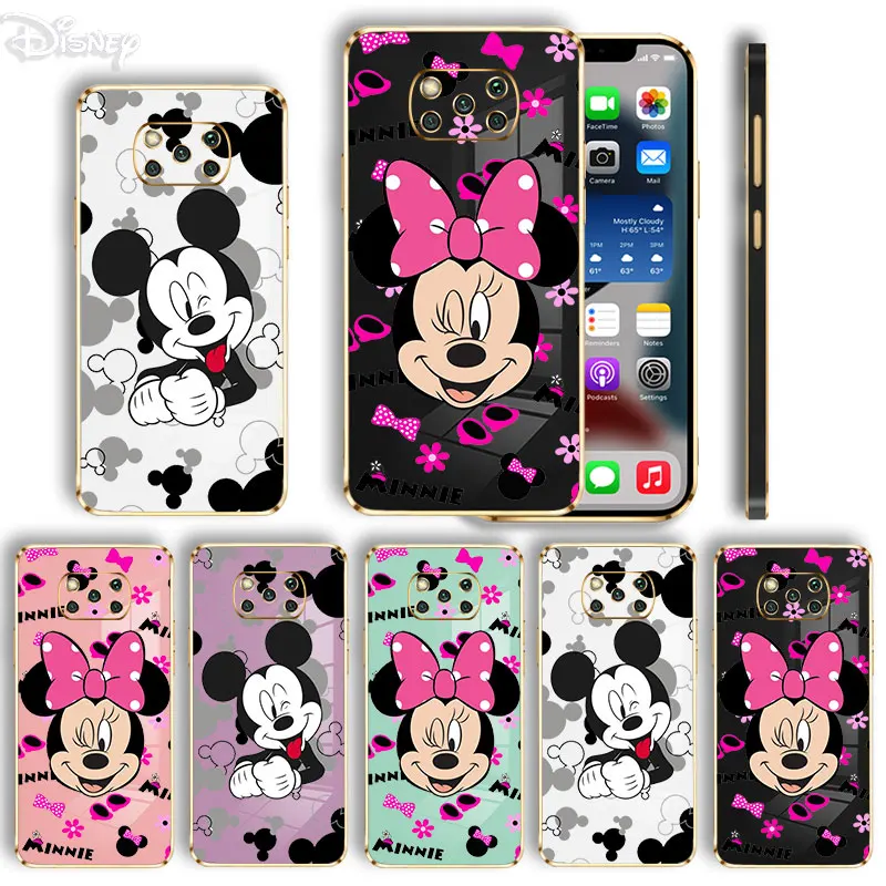 Minne Mickey mouse Case For Xiaomi Mi Poco X4 X3 NFC M4 Pro 5G F4 F3 GT M3 11 11T 10 Lite 10T 9 Electroplate Phone Cover
Minne Mickey mouse Case For Xiaomi Mi Poco X4 X3 NFC M4 Pro 5G F4 F3 GT M3 11 11T 10 Lite 10T 9 Electroplate Phone Cover