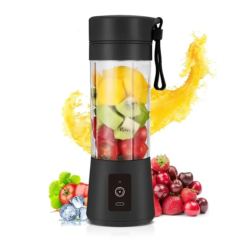 Personal Portable Blender,Mini Juice Blender, USB Rechargeable Small Size Blender For Smoothies And Shakes,Mini Juicer Cup Trave
Personal Portable Blender,Mini Juice Blender, USB Rechargeable Small Size Blender For Smoothies And Shakes,Mini Juicer Cup Trave