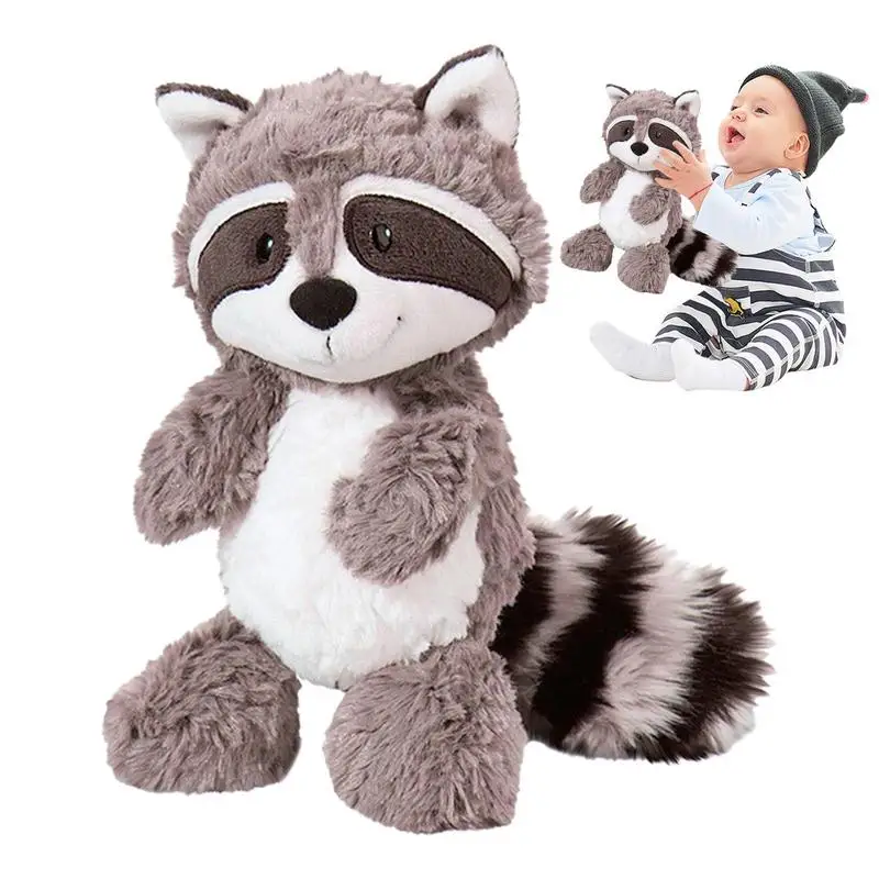 Raccoon Plush Toy Kids Fluffy Animal Companion Toy Skin Friendly Plush Racoon Toy For Display Ornament Soft Plump Animal Doll
Raccoon Plush Toy Kids Fluffy Animal Companion Toy Skin Friendly Plush Racoon Toy For Display Ornament Soft Plump Animal Doll