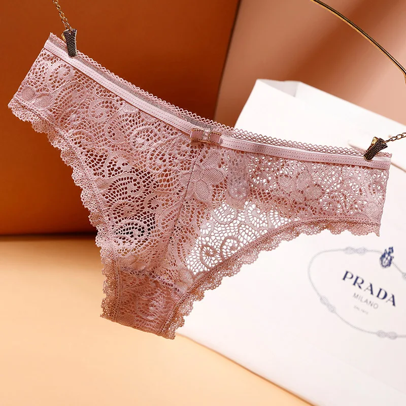 Sexy Lace Panties for Women Transparent Cutout Seduction Low Waist No Trace Women Briefs Lingerie Sexy De Femmes Tanga String
Sexy Lace Panties for Women Transparent Cutout Seduction Low Waist No Trace Women Briefs Lingerie Sexy De Femmes Tanga String