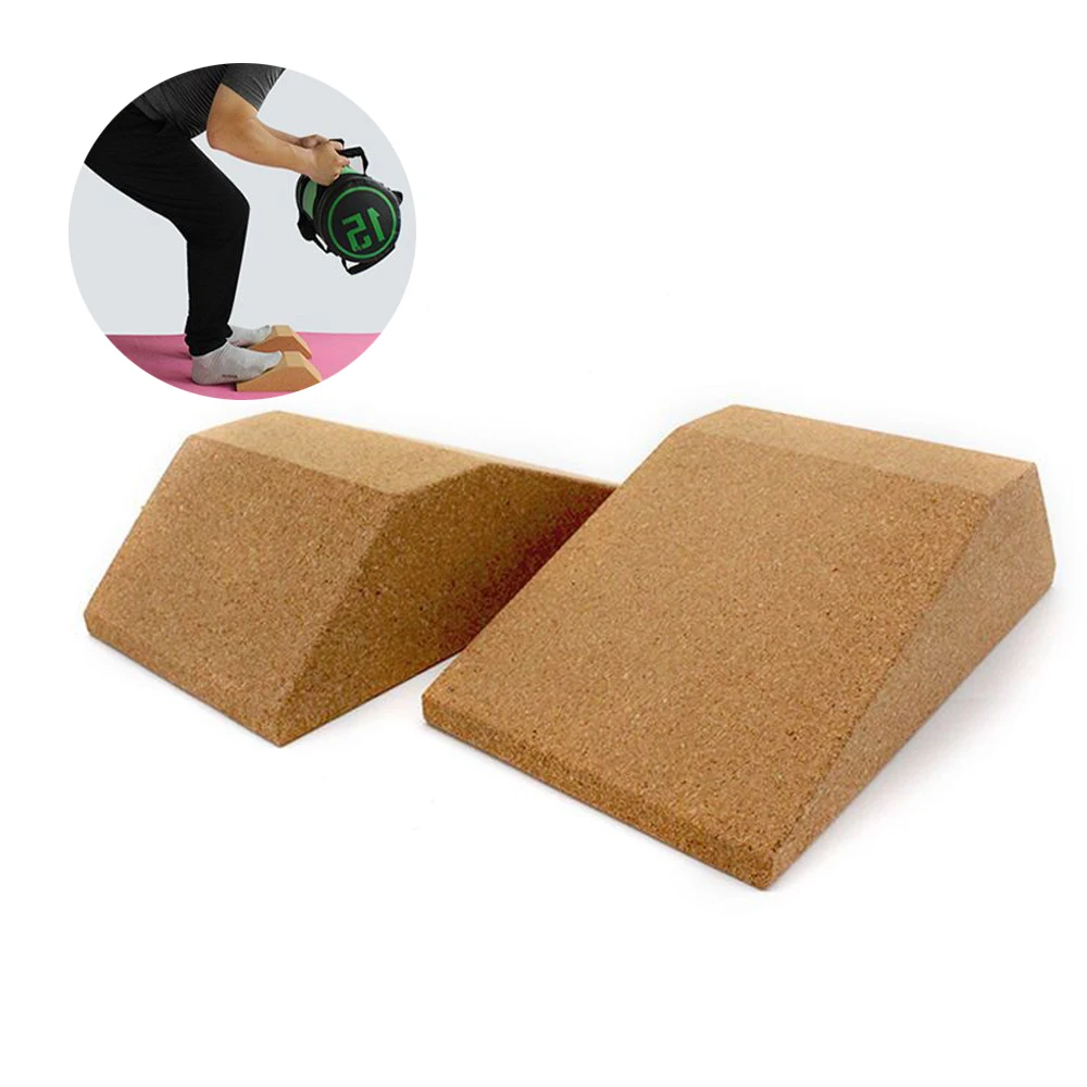 Cork Squat Wedge Block Adjustable Non-Slip Squat Ramp Deadlift Wedge Calf Stretcher Slant Board Strength for Squat and Deadlift
Cork Squat Wedge Block Adjustable Non-Slip Squat Ramp Deadlift Wedge Calf Stretcher Slant Board Strength for Squat and Deadlift