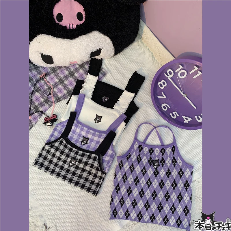 Sanrio пурпурный ромб с большими ушками собака куломи imp девушка сердце мелодия уличная одежда внутри поддельные две штуки Топ слинг
Sanrio пурпурный ромб с большими ушками собака куломи imp девушка сердце мелодия уличная одежда внутри поддельные две штуки Топ слинг
