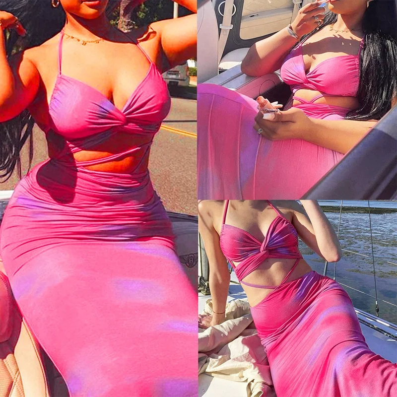 ASDS-Forefair Bandage Sexy Dress Backless Sleeveless Off Shoulder Maxi Halter Neck Women Party Club Beach Dresses
ASDS-Forefair Bandage Sexy Dress Backless Sleeveless Off Shoulder Maxi Halter Neck Women Party Club Beach Dresses