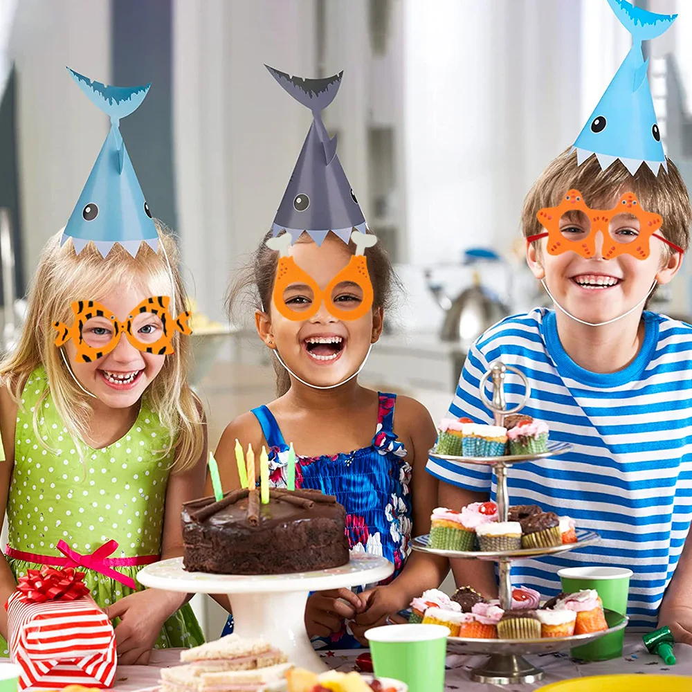 1 шт. декоративные очки для вечеривечерние, реквизит для украшения гававечерние, пляжные очки из фетровой ткани с морскими звездами и крабам... 
1 шт. декоративные очки для вечеривечерние, реквизит для украшения гававечерние, пляжные очки из фетровой ткани с морскими звездами и крабам...