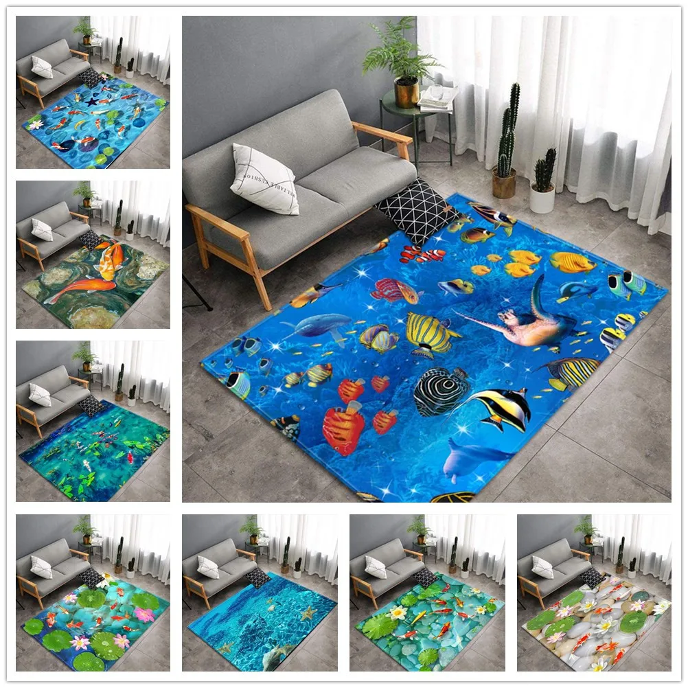 Beach Underwater World 3D Carpet Living Room Large Rug Kitchen Bedroom Floor Area Rug Kids Playing Carpets Entrance Door Mat
Beach Underwater World 3D Carpet Living Room Large Rug Kitchen Bedroom Floor Area Rug Kids Playing Carpets Entrance Door Mat