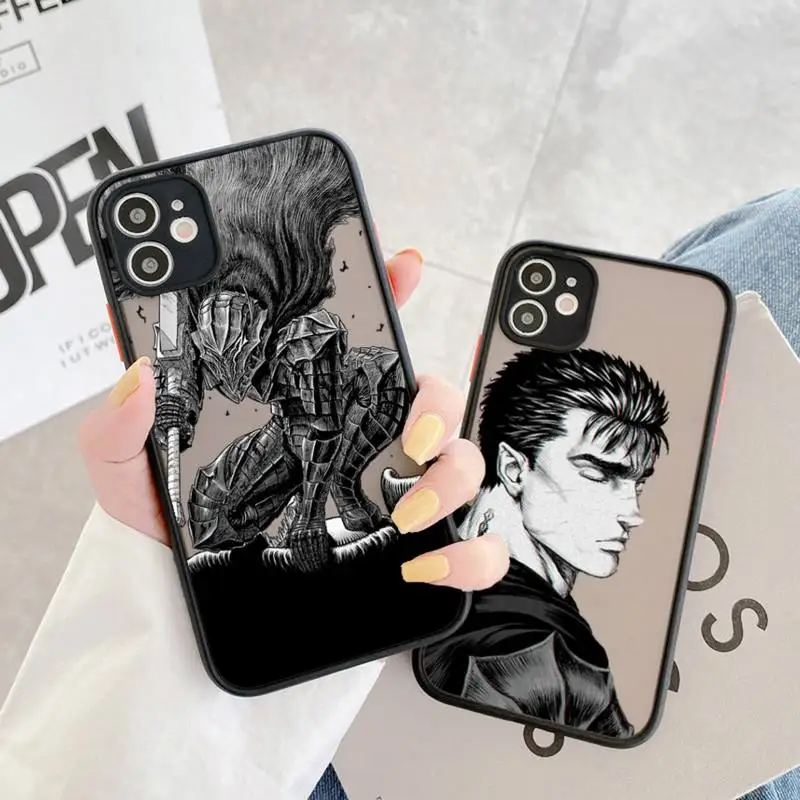 Berserk Guts Anime Phone Case matte transparent For iphone 14 11 12 13 plus mini x xs xr pro max cover
Berserk Guts Anime Phone Case matte transparent For iphone 14 11 12 13 plus mini x xs xr pro max cover