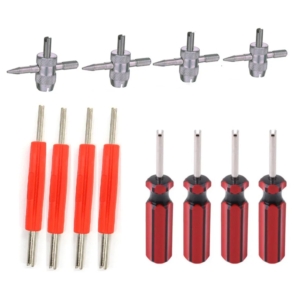 Durable Removal Tool Repair Tools 12 PCS 4-Way Dual Single Head Metal+ABS Tire Valve Stem Valve Core Repair Tools
Durable Removal Tool Repair Tools 12 PCS 4-Way Dual Single Head Metal+ABS Tire Valve Stem Valve Core Repair Tools