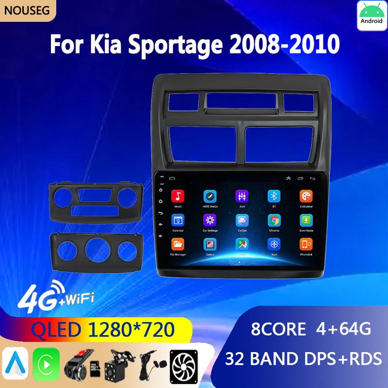 Android Car Radio Multimedia for Kia Sportage 2 2008-2010 Car Radio Android Auto Multimedia Video Player Stereo BT DVD HU
Android Car Radio Multimedia for Kia Sportage 2 2008-2010 Car Radio Android Auto Multimedia Video Player Stereo BT DVD HU