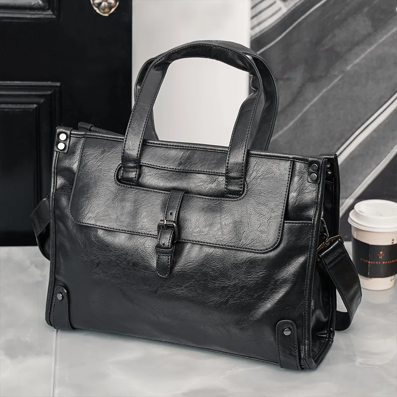 Brand Men leather Laptop Bag Briefcase Fashion Men's Business Bags Casual Leather Messenger Bag for Men Classic computer bag
Brand Men leather Laptop Bag Briefcase Fashion Men's Business Bags Casual Leather Messenger Bag for Men Classic computer bag