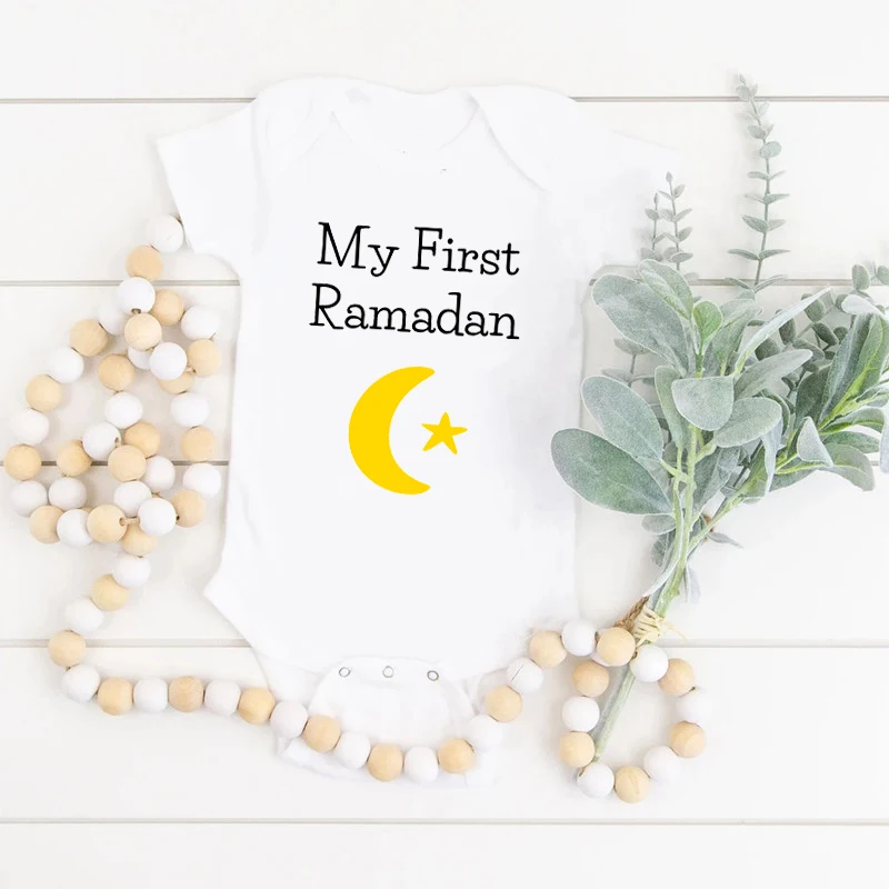 2022 Eid Mubarak Baby Clothes Cotton Infant Body Short Sleeve Jumpsuit Eid Boys Girls First Ramadan Rompers Muslim Islamic Gifts
2022 Eid Mubarak Baby Clothes Cotton Infant Body Short Sleeve Jumpsuit Eid Boys Girls First Ramadan Rompers Muslim Islamic Gifts