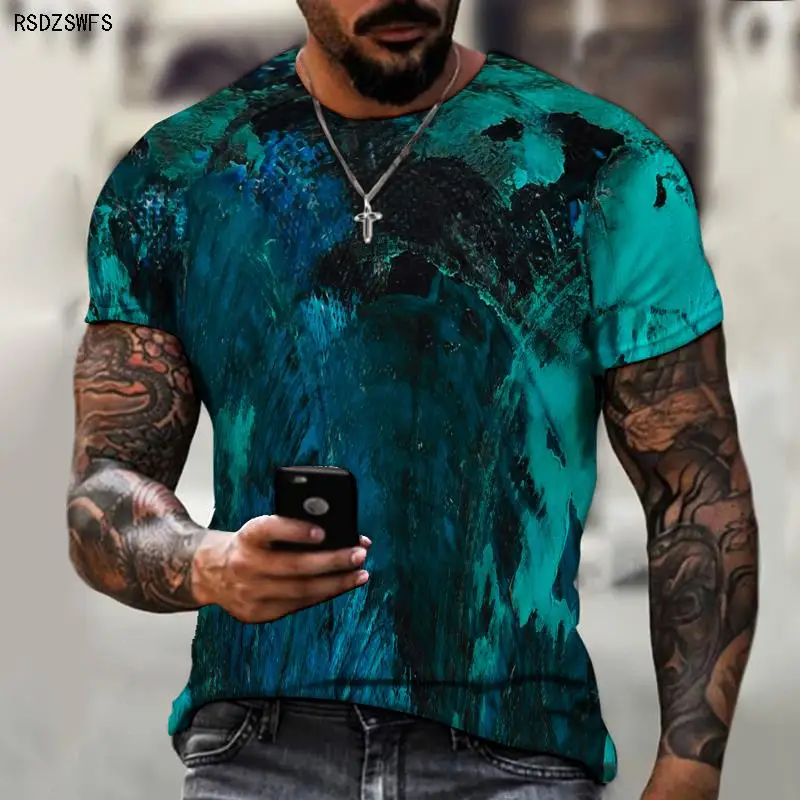 Modern Summer Men's Hot Style T-shirt, Cool Hip-hop Street Style, 3d Printed Casual Top, Round Neck Design, Large Size 5XL
Modern Summer Men's Hot Style T-shirt, Cool Hip-hop Street Style, 3d Printed Casual Top, Round Neck Design, Large Size 5XL