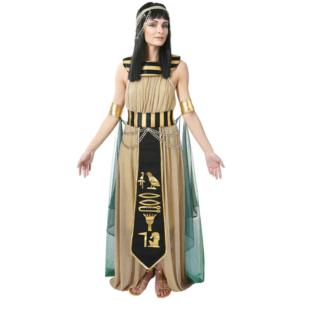 Halloween Cleopatra Costume Women's Sexy Ancient Egyptian Queen Outfit Greek Goddess Cosplay Masquerade Fantasia Fancy Dress
Halloween Cleopatra Costume Women's Sexy Ancient Egyptian Queen Outfit Greek Goddess Cosplay Masquerade Fantasia Fancy Dress