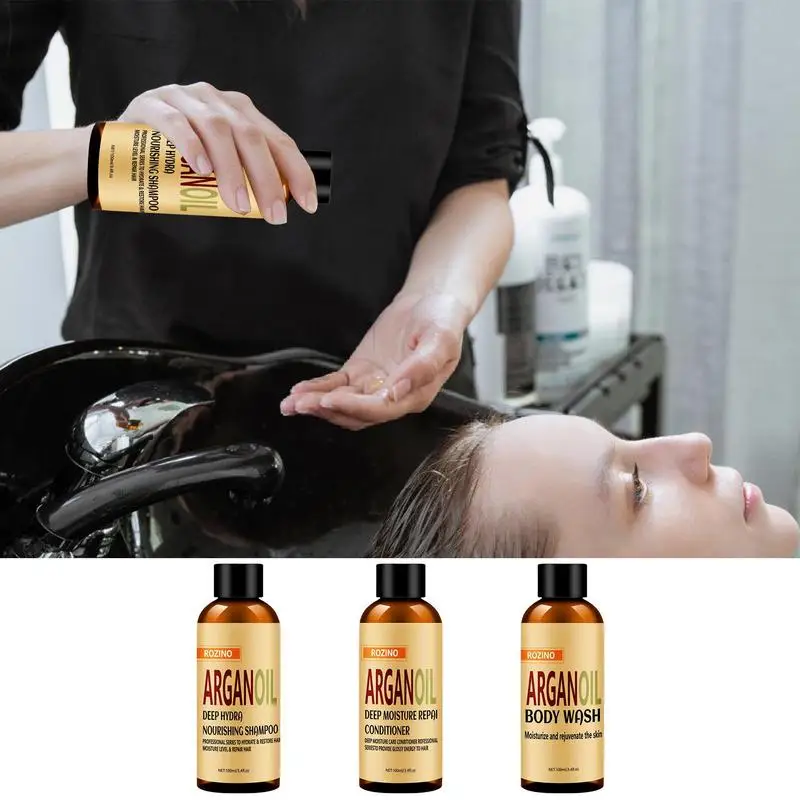 Morrocan Oil Shampoo 3 Pack Natural Argan Oil Shampoo Hair Conditioner Body Wash Refreshing Deep Cleansing Hair and Body Care
Morrocan Oil Shampoo 3 Pack Natural Argan Oil Shampoo Hair Conditioner Body Wash Refreshing Deep Cleansing Hair and Body Care