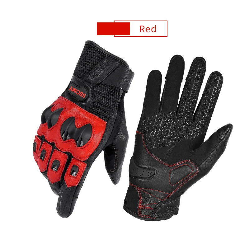 Motorcycle Gloves Spring, Summer And Autumn Breathable Leather Anti-drop Riding Racing Motorcycle Gloves Motorcycle Accessories
Motorcycle Gloves Spring, Summer And Autumn Breathable Leather Anti-drop Riding Racing Motorcycle Gloves Motorcycle Accessories