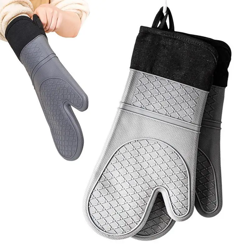 Silicone Oven Gloves High Temperature Kitchen Anti-Scalding Gloves Waterproof Grilling Gloves Non-Slip Oven Gloves Baking Tools
Silicone Oven Gloves High Temperature Kitchen Anti-Scalding Gloves Waterproof Grilling Gloves Non-Slip Oven Gloves Baking Tools