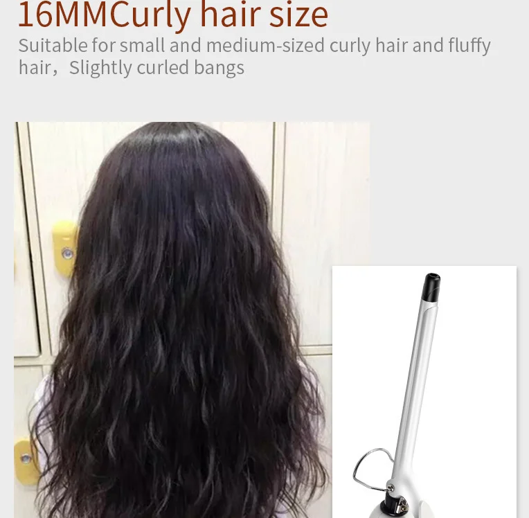 Professional 9/19mm Curling Iron Hair Wet/Dry Ceramic Curling Wand Roller Beauty Salon Hair Curlers Stick EU/UK Plug
Professional 9/19mm Curling Iron Hair Wet/Dry Ceramic Curling Wand Roller Beauty Salon Hair Curlers Stick EU/UK Plug