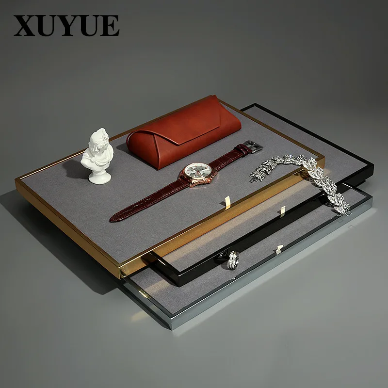 New jewelry display plate metal watch pallet Watch glasses jewelry tray bracelet necklace ring swing plate empty plate 
New jewelry display plate metal watch pallet Watch glasses jewelry tray bracelet necklace ring swing plate empty plate