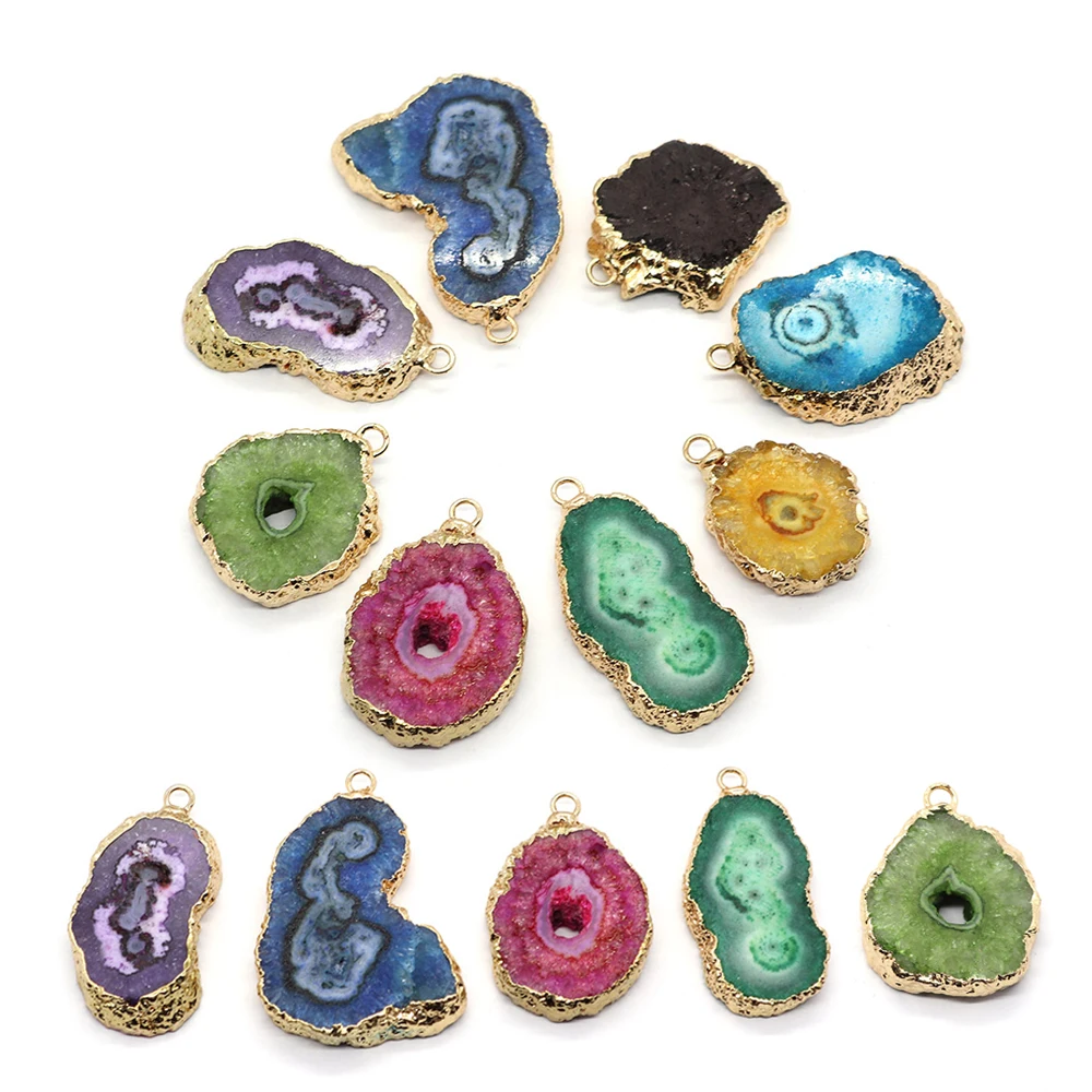 Trendy Crystal Necklace Pendants Irregular Blue Natural Stone Charms for DIY Jewelry Making Purple Geometric Charms Accessories
Trendy Crystal Necklace Pendants Irregular Blue Natural Stone Charms for DIY Jewelry Making Purple Geometric Charms Accessories