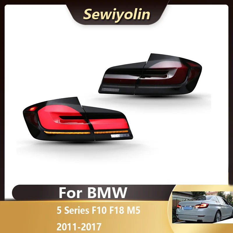 Car Accessories Led Tail Lights For BMW 5 Series F10 F18 2011-2017 Plug And Play 12V DRL Signal Automotive Brake Driving
Car Accessories Led Tail Lights For BMW 5 Series F10 F18 2011-2017 Plug And Play 12V DRL Signal Automotive Brake Driving