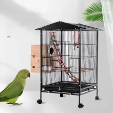 Large Parrot Cage Outdoor Magpie Bold Bird Cage Breeding Cage Easy To Clean And Easy To Build Metal Bird Nest Bird Accessories
