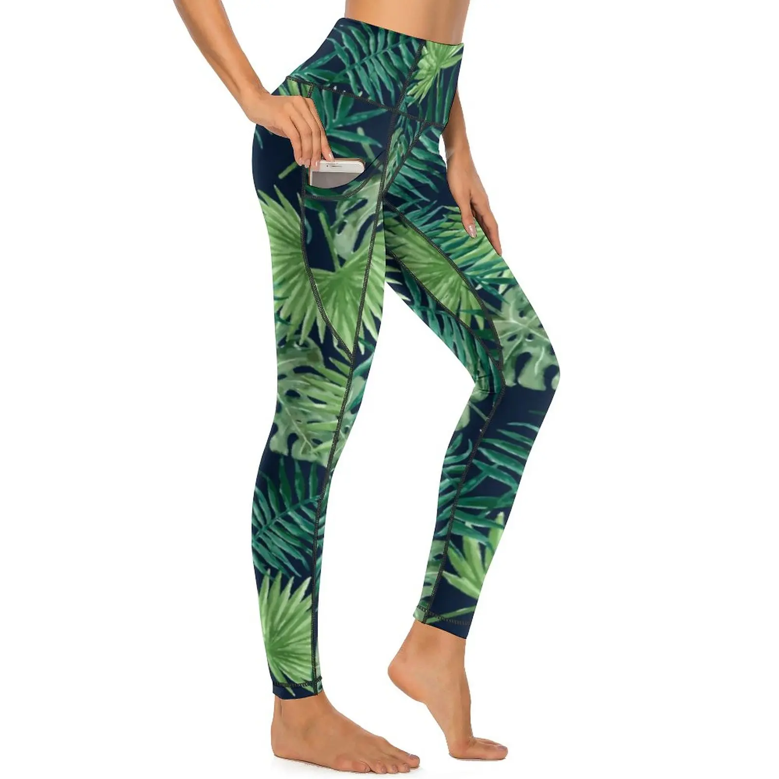 Tropical Leaves Jungle Leggings Sexy Palm Print Workout Yoga Pants High Waist Stretch Sports Tights Lady Vintage Graphic Leggin
Tropical Leaves Jungle Leggings Sexy Palm Print Workout Yoga Pants High Waist Stretch Sports Tights Lady Vintage Graphic Leggin