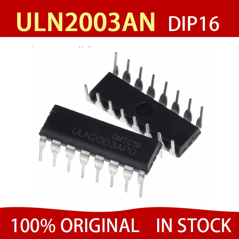 

10PCS ULN2003AN DIP16 ULN2003A DIP-16 ULN2003 ULN2003APG DIP new and original IC In Stock Free shipping