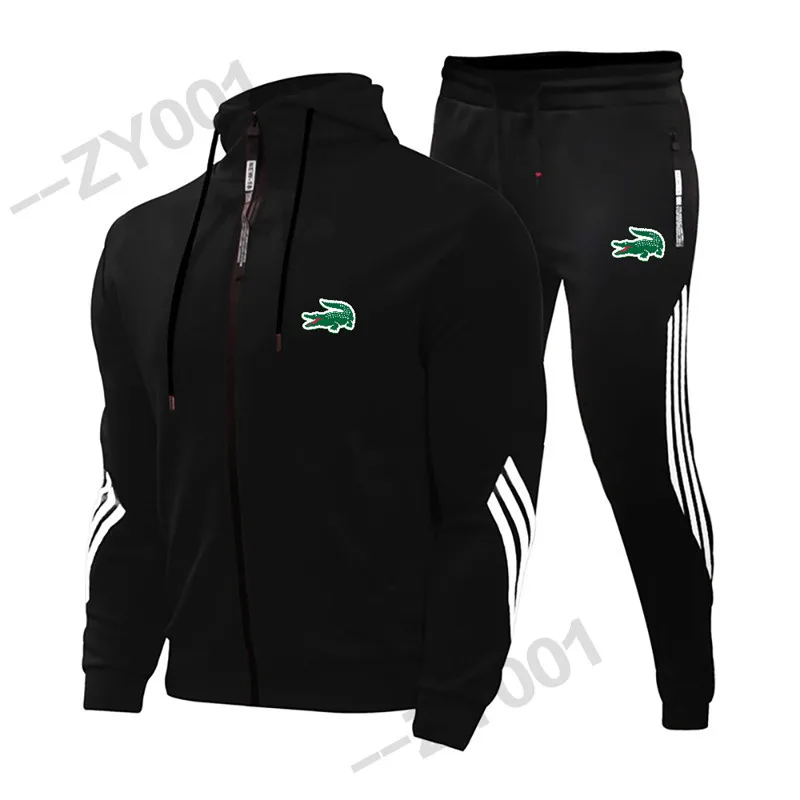 2022 New Men's Casual Suit Brand Suit Autumn and Winter Fashion Zipper Hooded Sweater+Pants Two Piece Casual Sports Set
2022 New Men's Casual Suit Brand Suit Autumn and Winter Fashion Zipper Hooded Sweater+Pants Two Piece Casual Sports Set