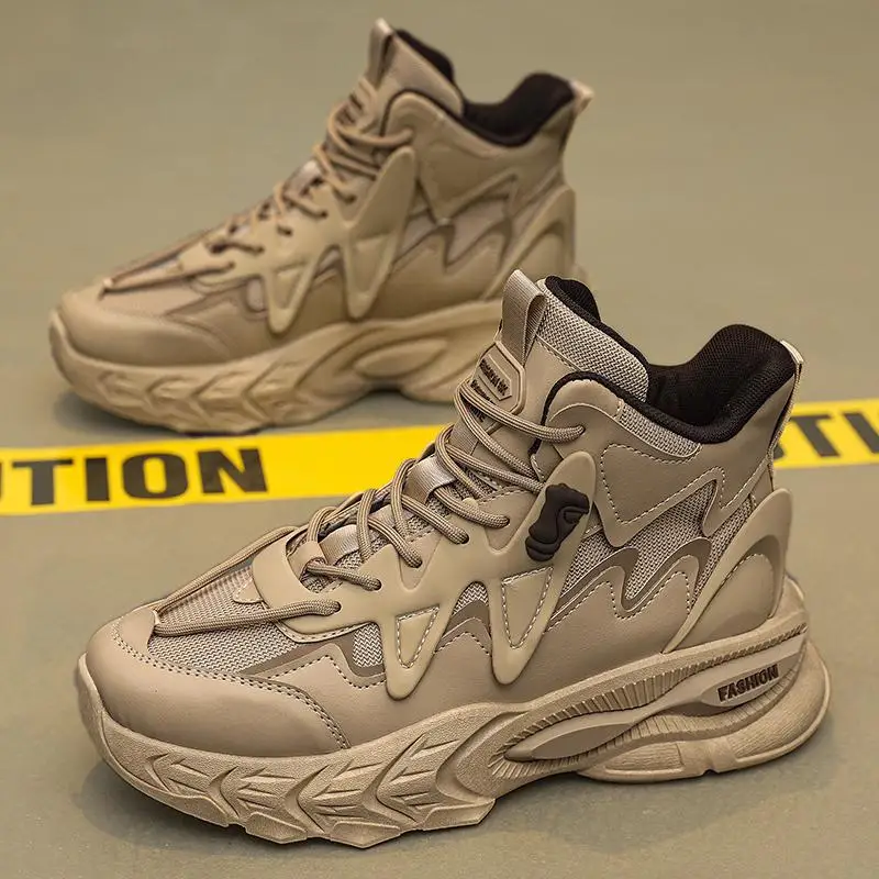 Male Autumn British Style Advanced Desert Worker Boots Men Fashion Brands High Top Working Wear Platform Motor
Male Autumn British Style Advanced Desert Worker Boots Men Fashion Brands High Top Working Wear Platform Motor