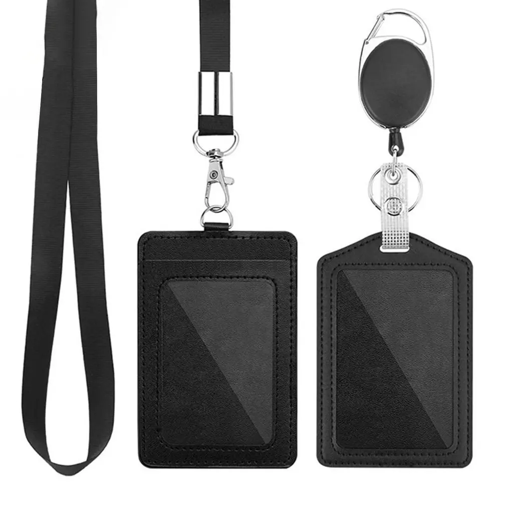 Retractable Lanyards Id Badge Holder Leather Bus Pass Case Cover Bank Credit Card Holder Strap Cardholder Office Supplies Ret
Retractable Lanyards Id Badge Holder Leather Bus Pass Case Cover Bank Credit Card Holder Strap Cardholder Office Supplies Ret