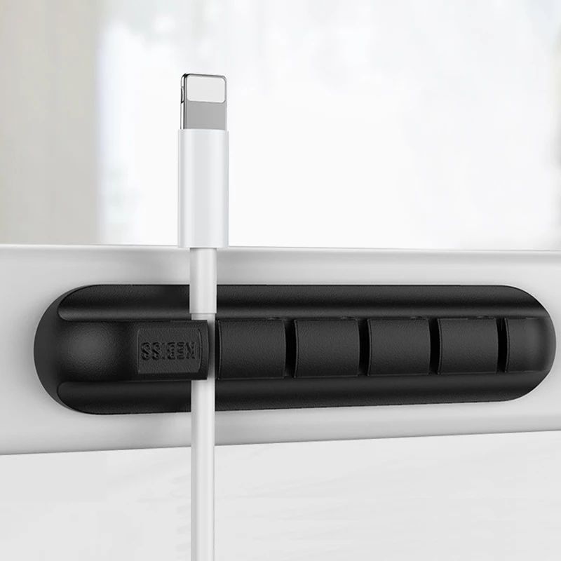 Silicone USB Cable For iPhone Samsung Xiaomi Cord Organizer Management Cable Holder Flexible Clips Holder For Keyboard Wire
Silicone USB Cable For iPhone Samsung Xiaomi Cord Organizer Management Cable Holder Flexible Clips Holder For Keyboard Wire